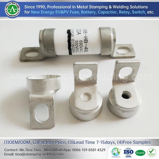 Copper Pipe End Stop For PV Fuse
