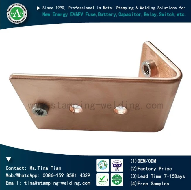 Tin Plated Copper Busbars for Electrical Perforated Copper Bar  Tinned Copper Busbar,
