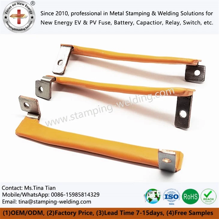 Plastic Dipped Copper Electrical Busbar