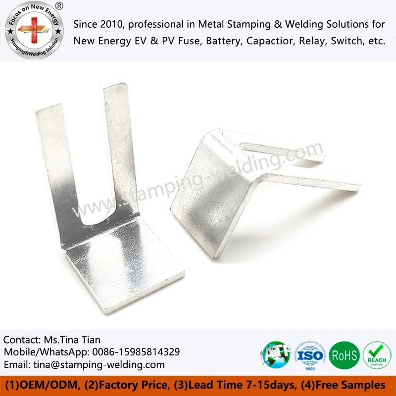 Silver-plated Copper L-type Terminal