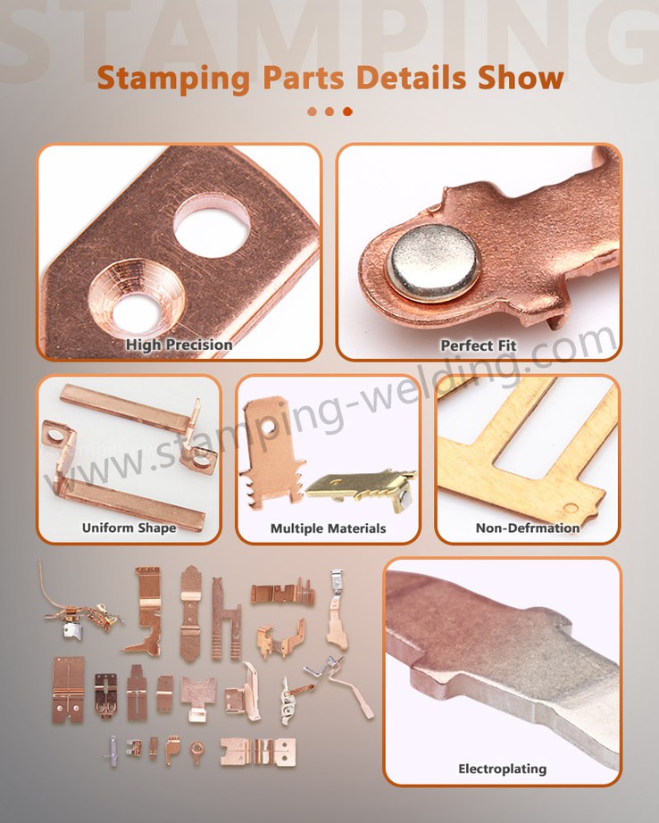 Details Of Copper Pressed Stamped Parts Details Of Copper Pressed Stamped Parts