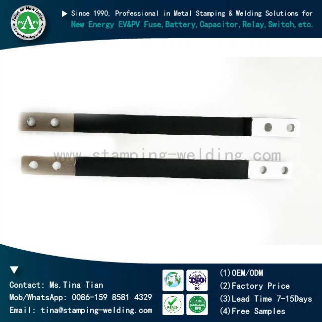 High Quality Nickel Plated Battery Copper Busbar