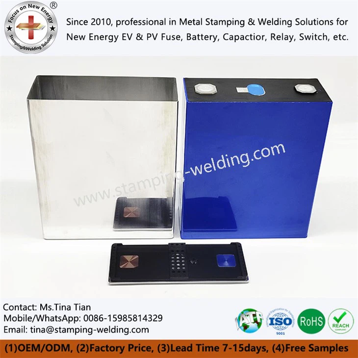 Aliuminio akumuliatoriaus dėklas Prizminis korpusas, skirtas ličio akumuliatoriui