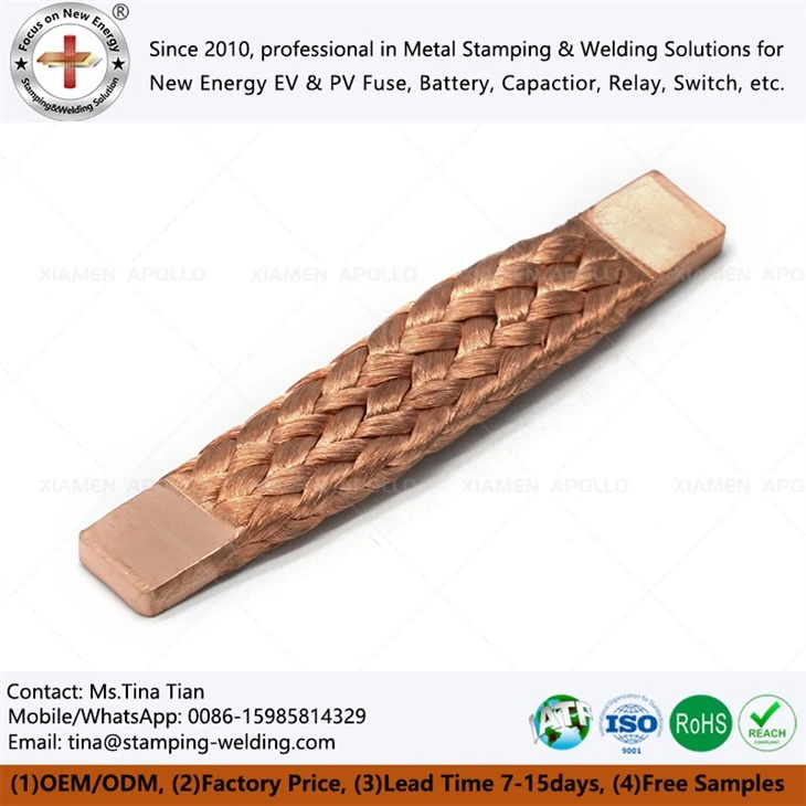 Custom Flexible Copper Busbar