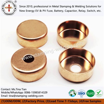 Vario galų dangtelio litavimo detalės