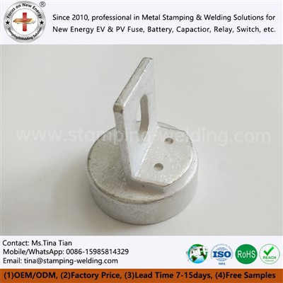 Išorinis dangtelis ir kontaktas automobilių saugikliui