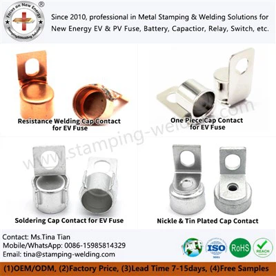 Saugiklio dangtelio kontaktinis rinkinys