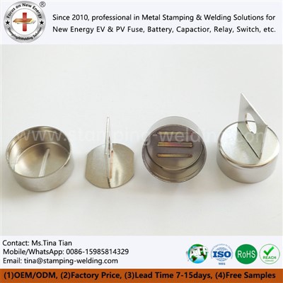 Saugiklio galo mentelė, skirta elektrinėms transporto priemonėms