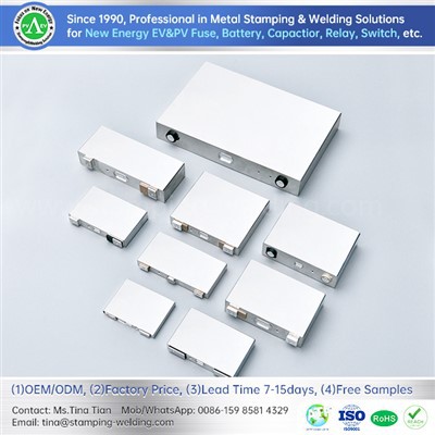 Ličio elementų aliuminio korpusas