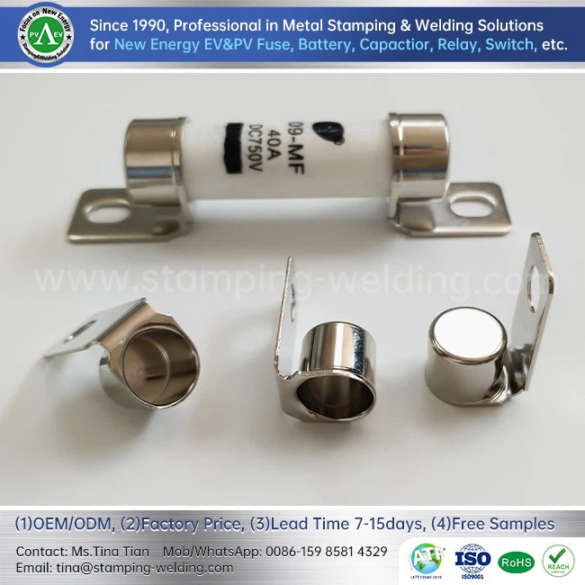 Solar Photovoltaic Fuse  Copper Contact